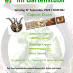 Capuns Essen im Gartenstübli